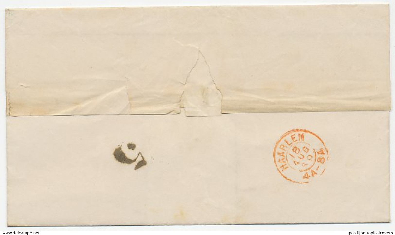 Haarlem 1869 - Bestellerstempel 5 - ...-1852 Préphilatélie