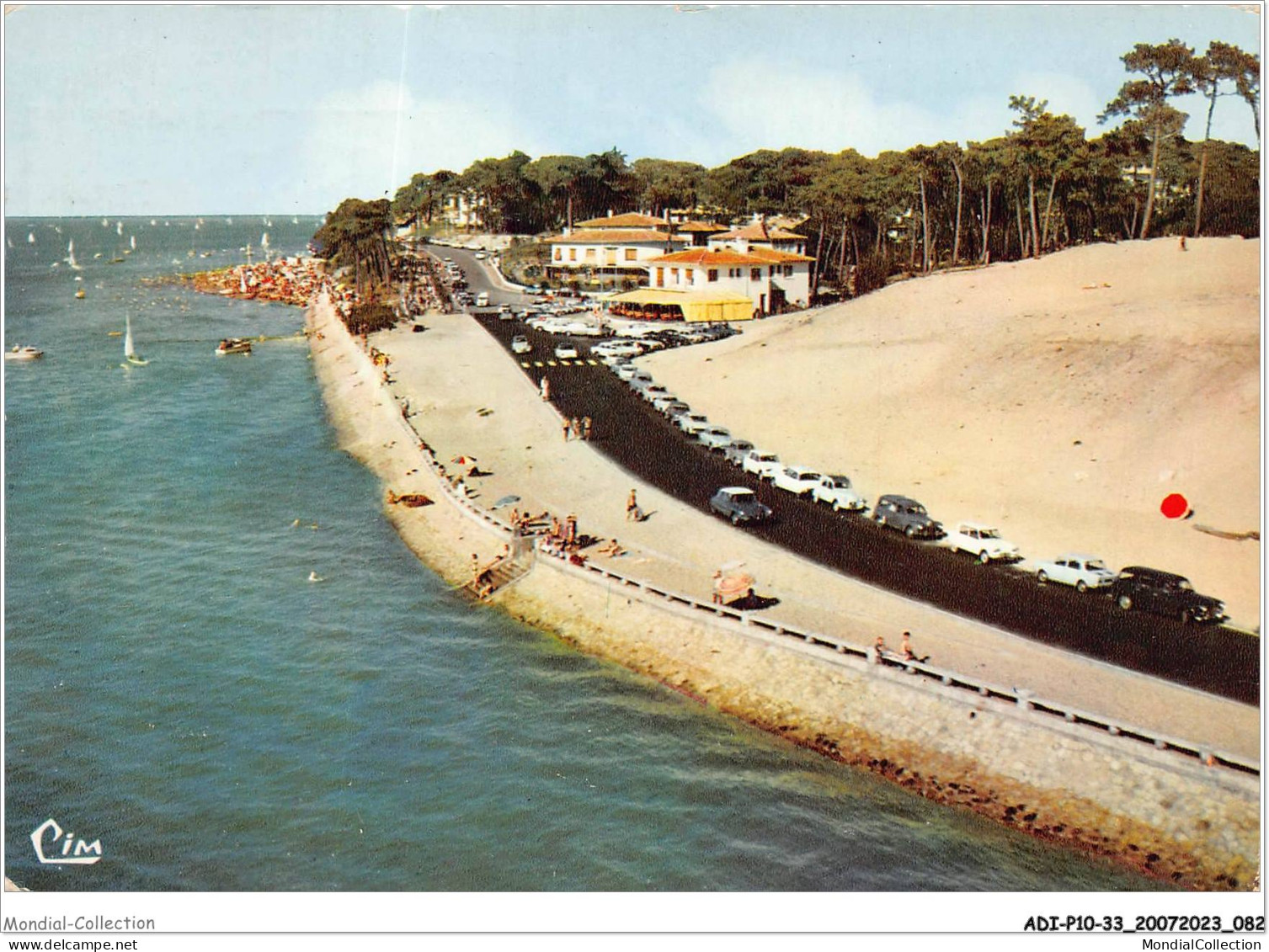 ADIP10-33-0891 - ARCACHON - Vue Aérienne - Plage Pereire  - Arcachon