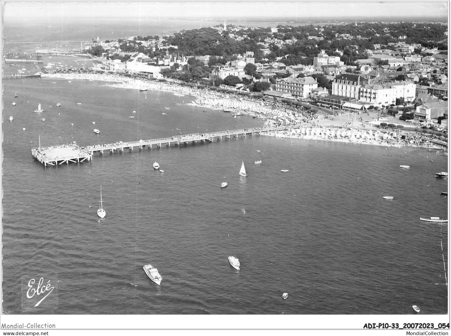 ADIP10-33-0877 - ARCACHON - La Jetée Thiers Et Les Plages  - Arcachon