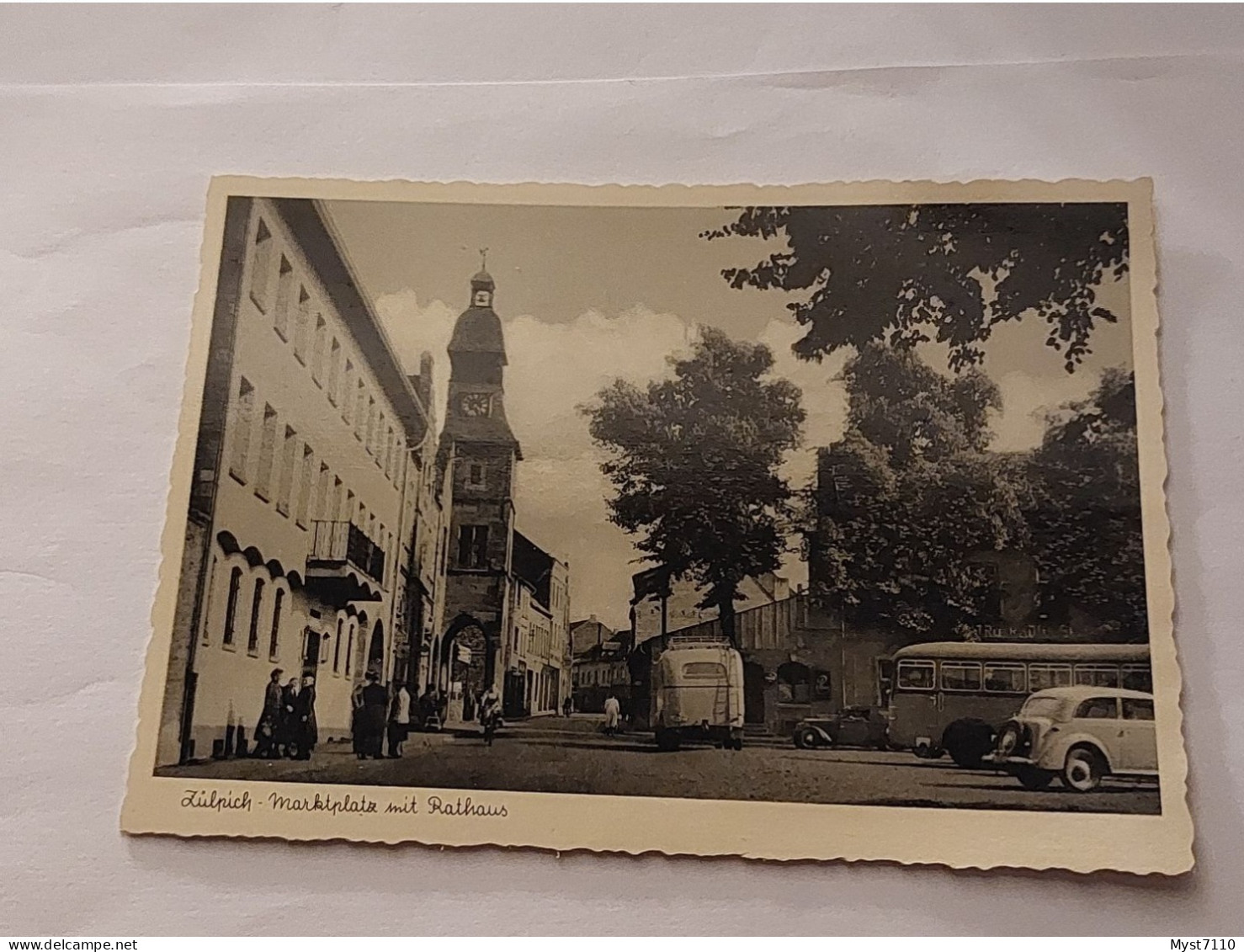 P3 Cp Allemagne/Zülpich - Marktplate Mit Rathaus. - Zuelpich