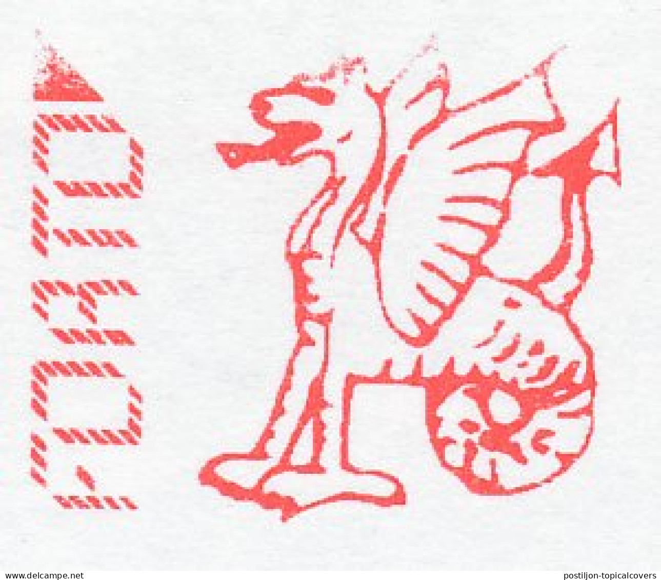 Meter Cut Netherlands 2003 Dragon - Mythology