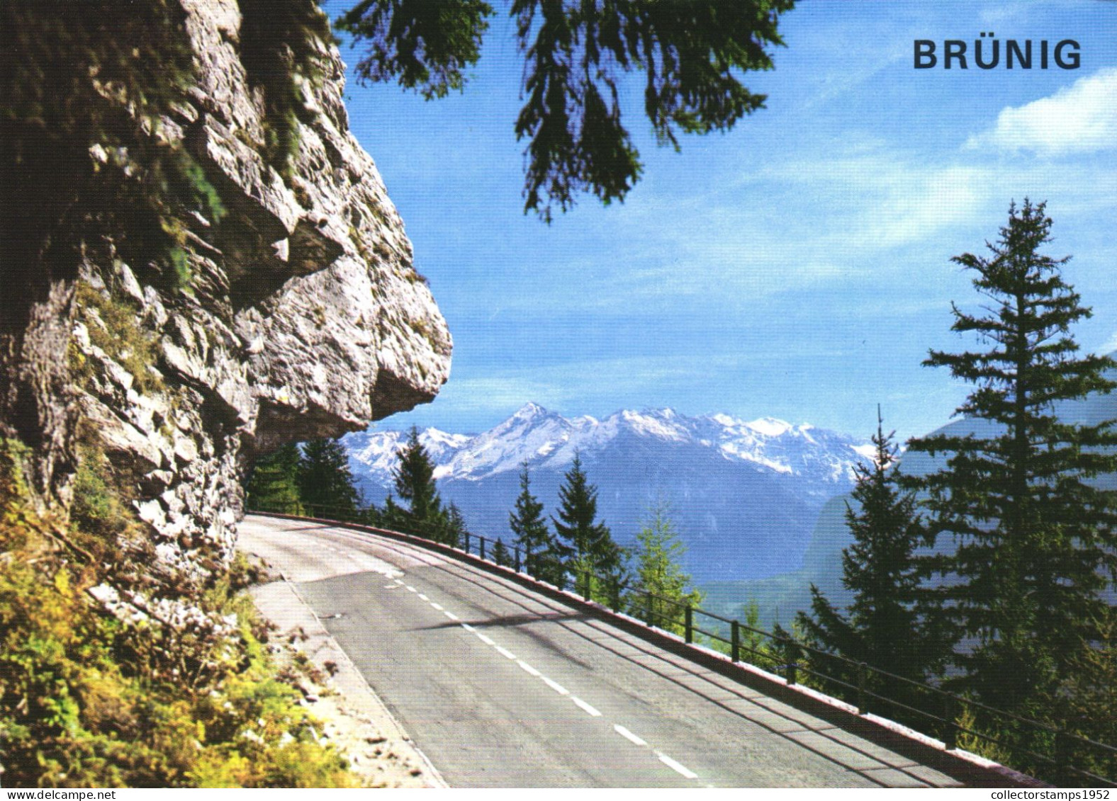 BRUNIG PASS, MOUNTAIN, BERN, SWITZERLAND, POSTCARD - Other & Unclassified