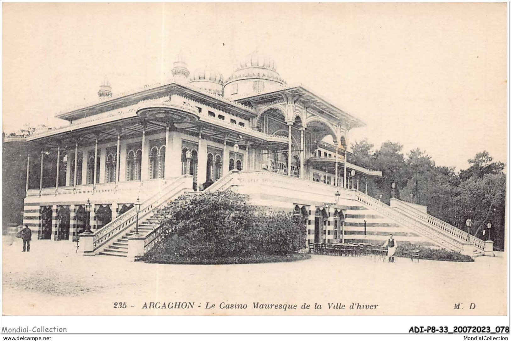 ADIP8-33-0678 - ARCACHON - Le Casino Mauresque De La Ville D'hiver  - Arcachon
