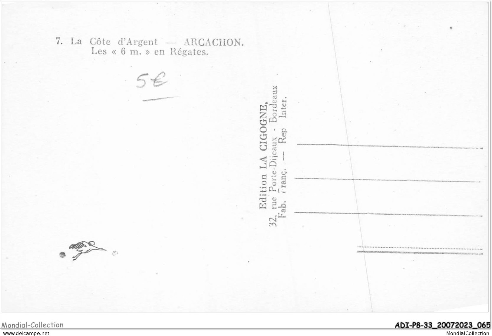 ADIP8-33-0671 - ARCACHON - Les 6 M En Régates  - Arcachon