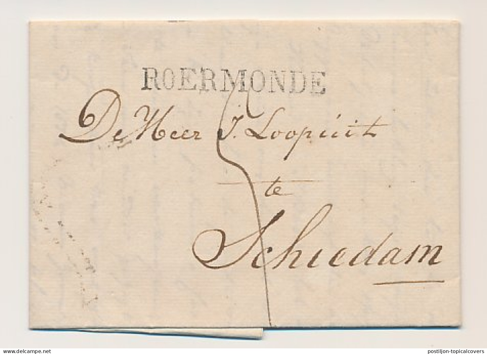 ROERMONDE - Schiedam 1824 - ...-1852 Prephilately