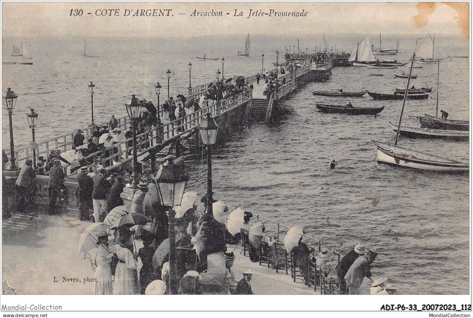 ADIP6-33-0521 - ARCACHON - La Jetée-promenade  - Arcachon