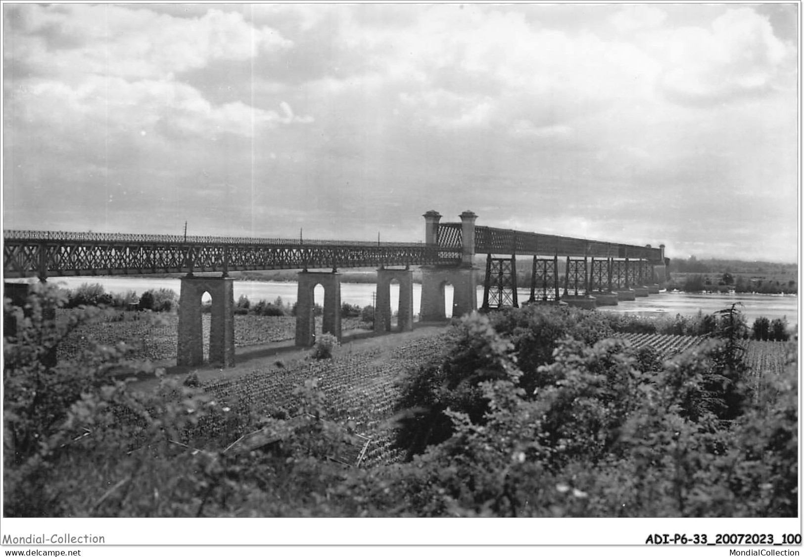 ADIP6-33-0515 - CUBZAC-LES-PONTS - Le Pont De Chemin De Fer  - Cubzac-les-Ponts