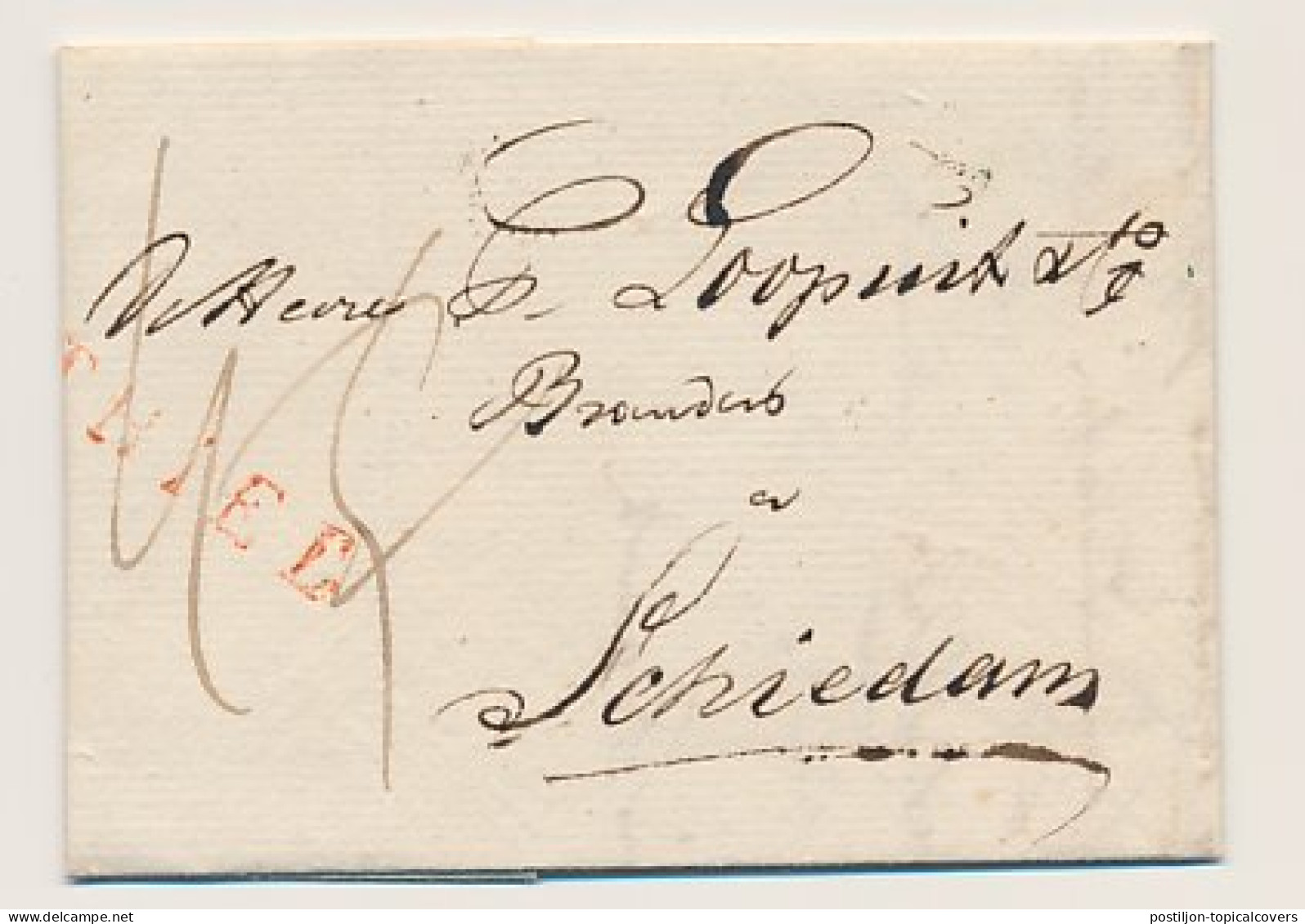 THIEL - Schiedam 1822 - ...-1852 Prephilately