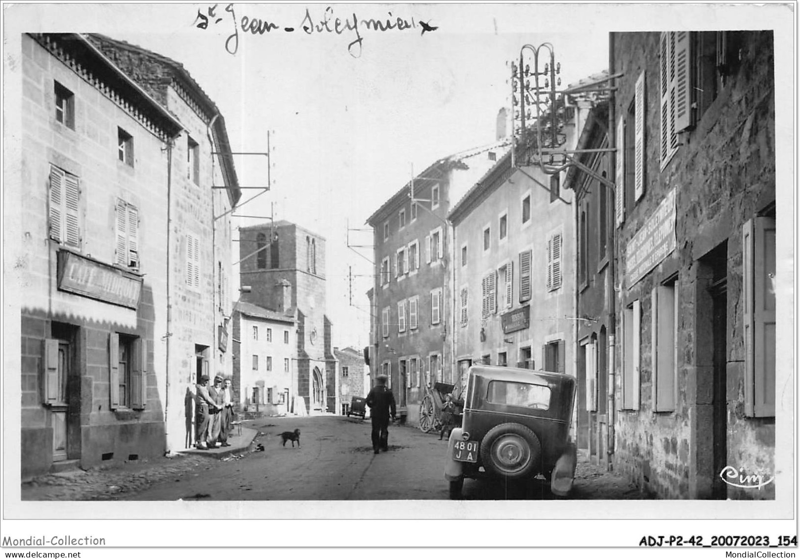 ADJP2-42-0161 - SAINT-JEAN-SOLEYMIEUX - Grande Rue - Saint Jean Soleymieux