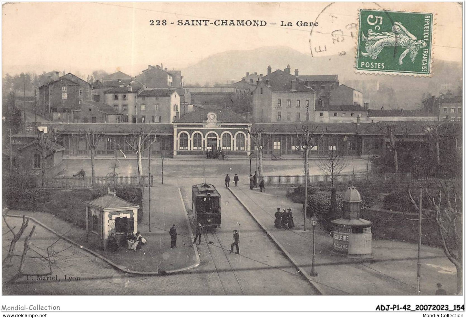 ADJP1-42-0078 - SAINT-CHAMOND - La Gare - Saint Chamond