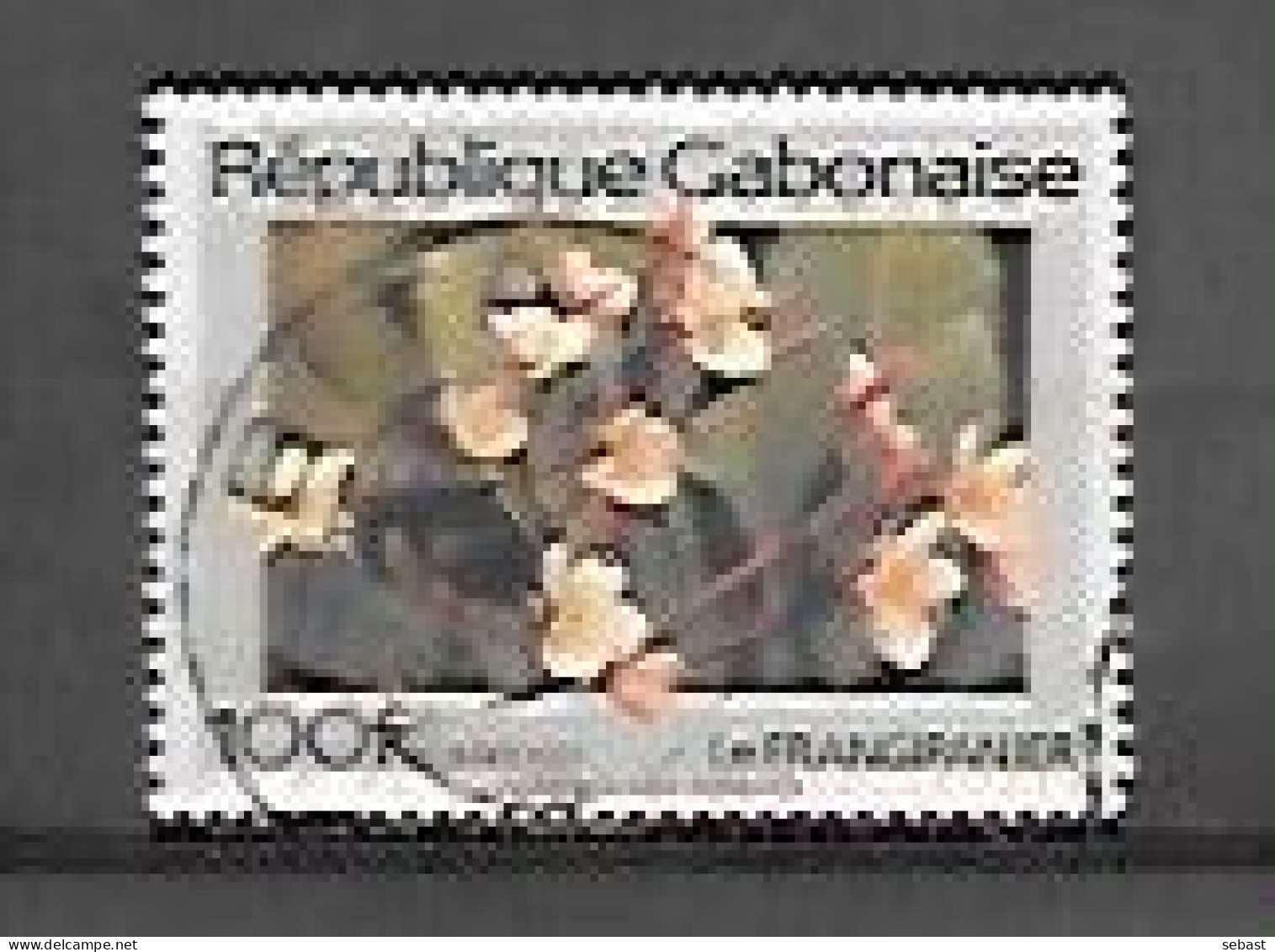 TIMBRE OBLITERE DU GABON DE  1991 N° MICHEL 1073 - Gabon (1960-...)