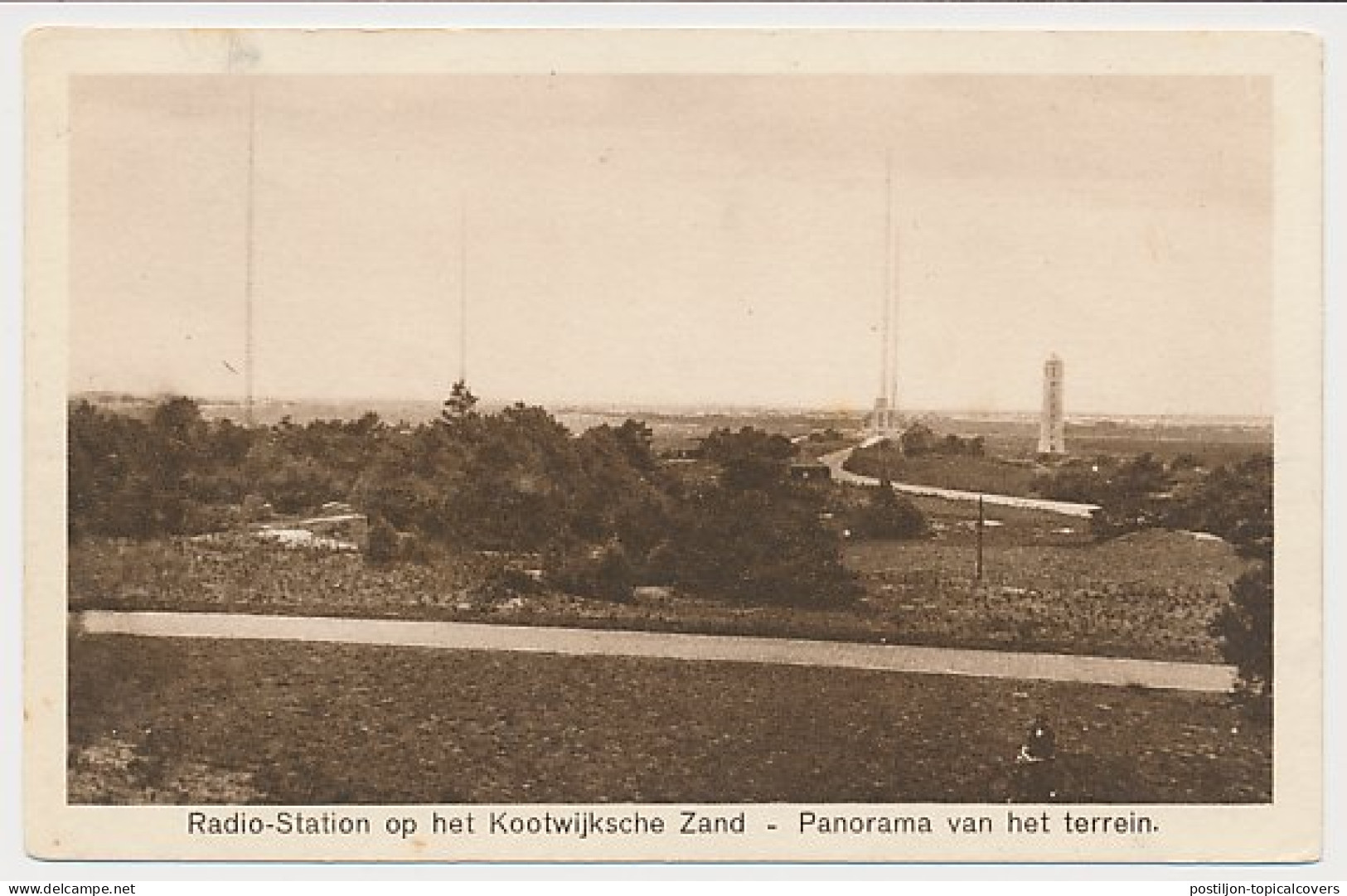 Treinblokstempel : Amsterdam - Oldenzaal V 1924 ( Kootwijk ) - Non Classés