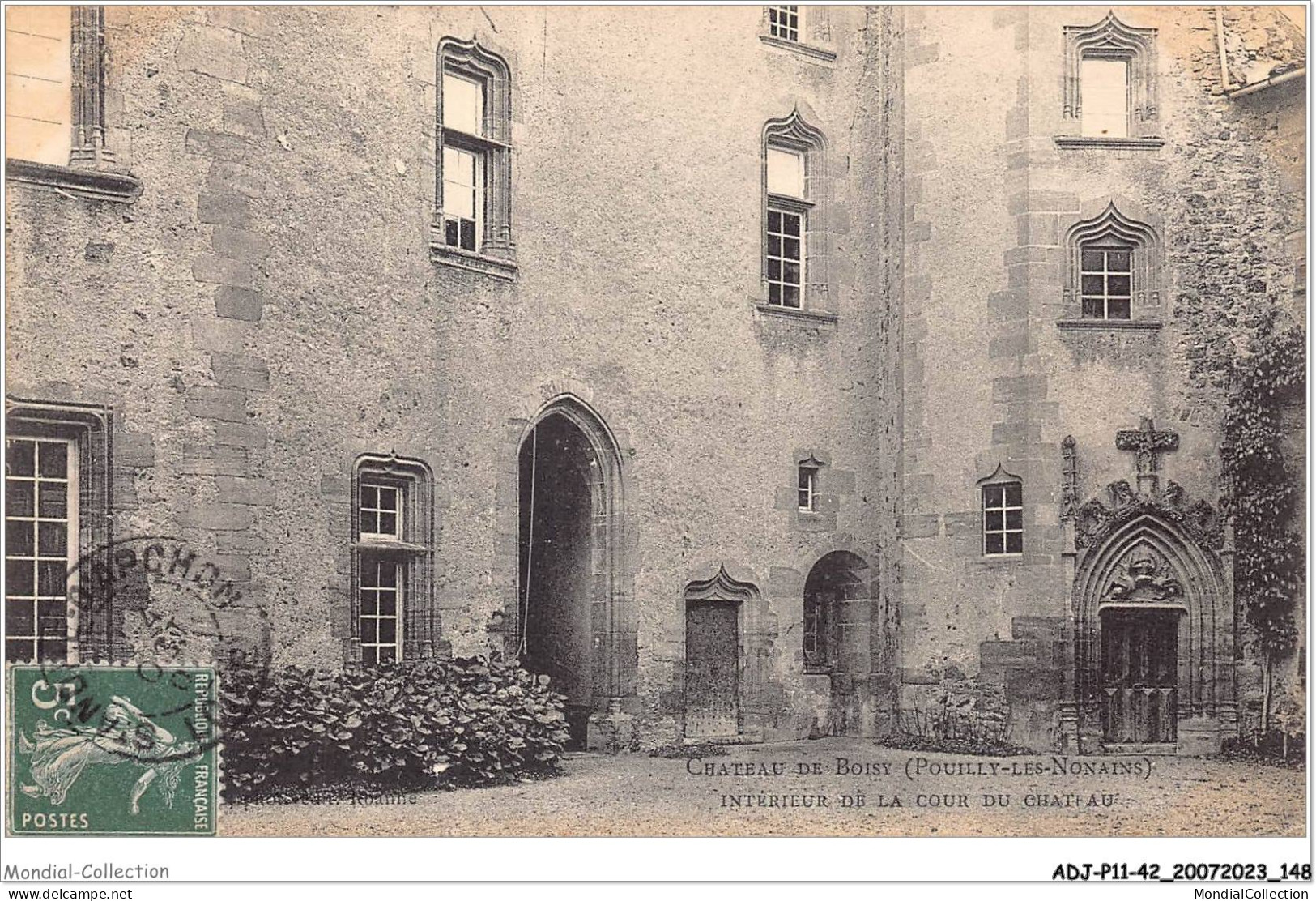 ADJP11-42-0969 - CHATEAU DE BOISY - Interieur De La Cour Du Chateau - Sonstige & Ohne Zuordnung