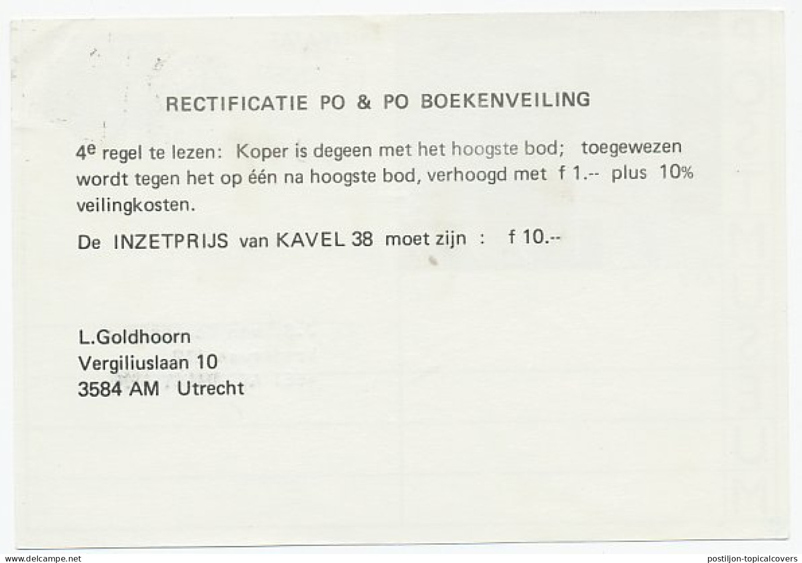 Briefkaart Geuzendam 357 - Versneden - Entiers Postaux