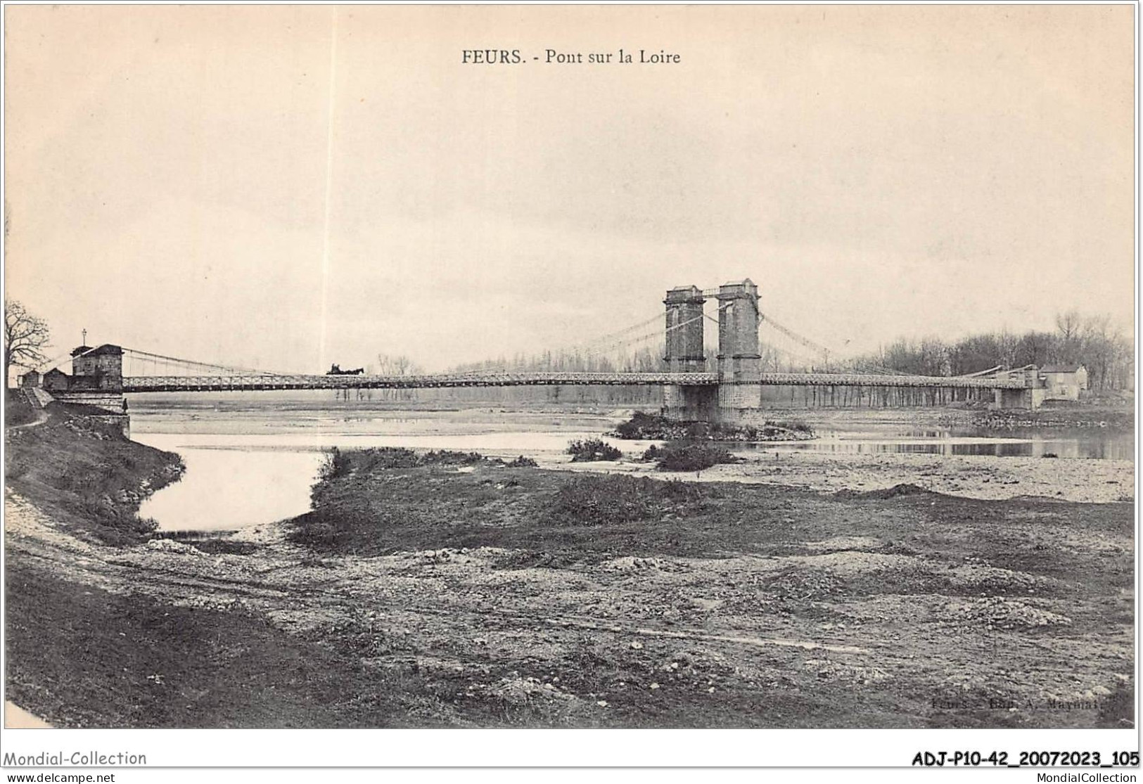 ADJP10-42-0860 - FEURS - Pont Sur La Loire - Feurs