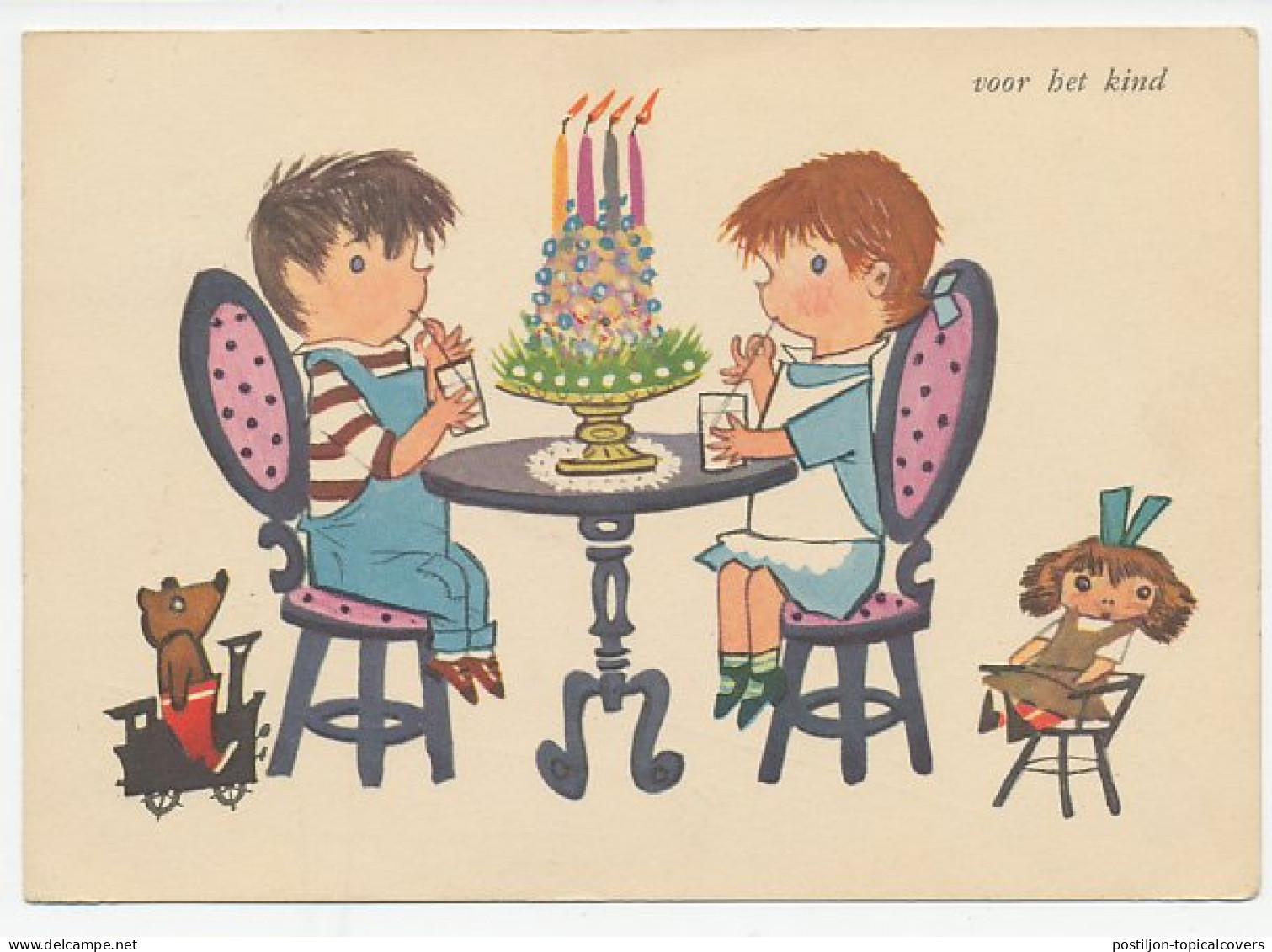 Em. Kind 1957 - Nieuwjaarshandstempel Assendelft (N.H.) - Ohne Zuordnung