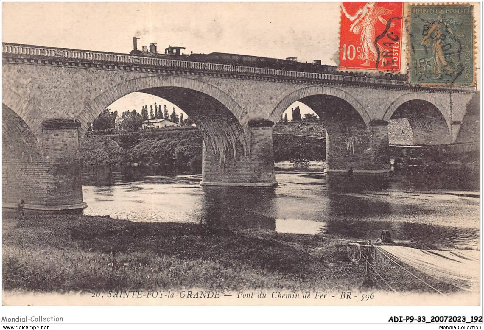 ADIP9-33-0831 - SAINTE-FOY-LA-GRANDE - Pont Du Chemin De Fer  - Other & Unclassified