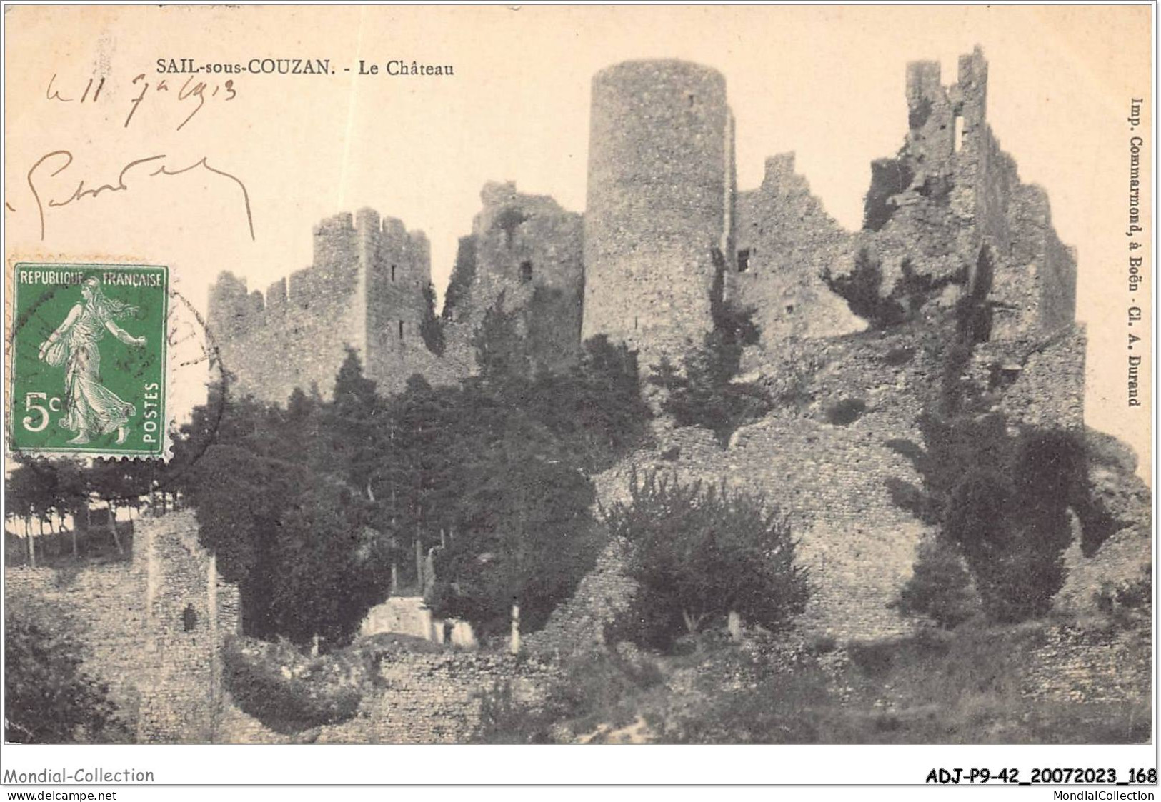 ADJP9-42-0805 - SAIL-SOUS-COUZAN - Le Chateau - Other & Unclassified