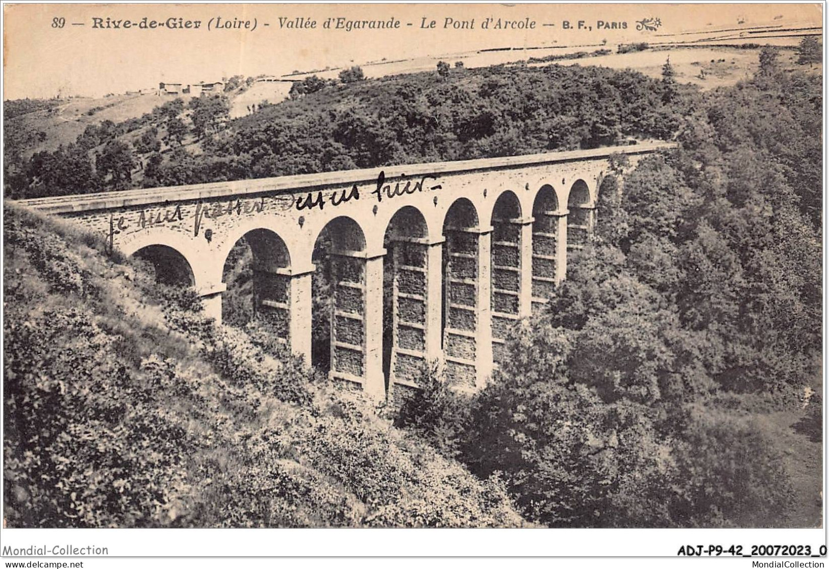 ADJP9-42-0721 -  RIVE-DE-GIER - Vallée D'Egarande - Le Pont D'arcole - Rive De Gier