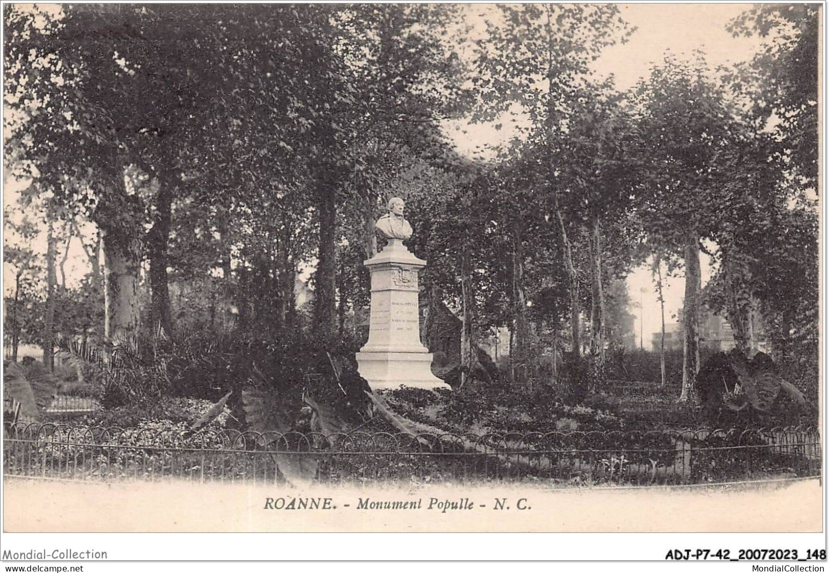 ADJP7-42-0628 - ROANNE - Monument Populle - Roanne