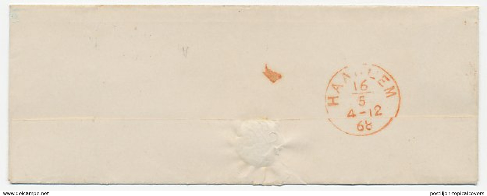 Naamstempel Ouderkerk A.D. Yssel 1868 - Briefe U. Dokumente