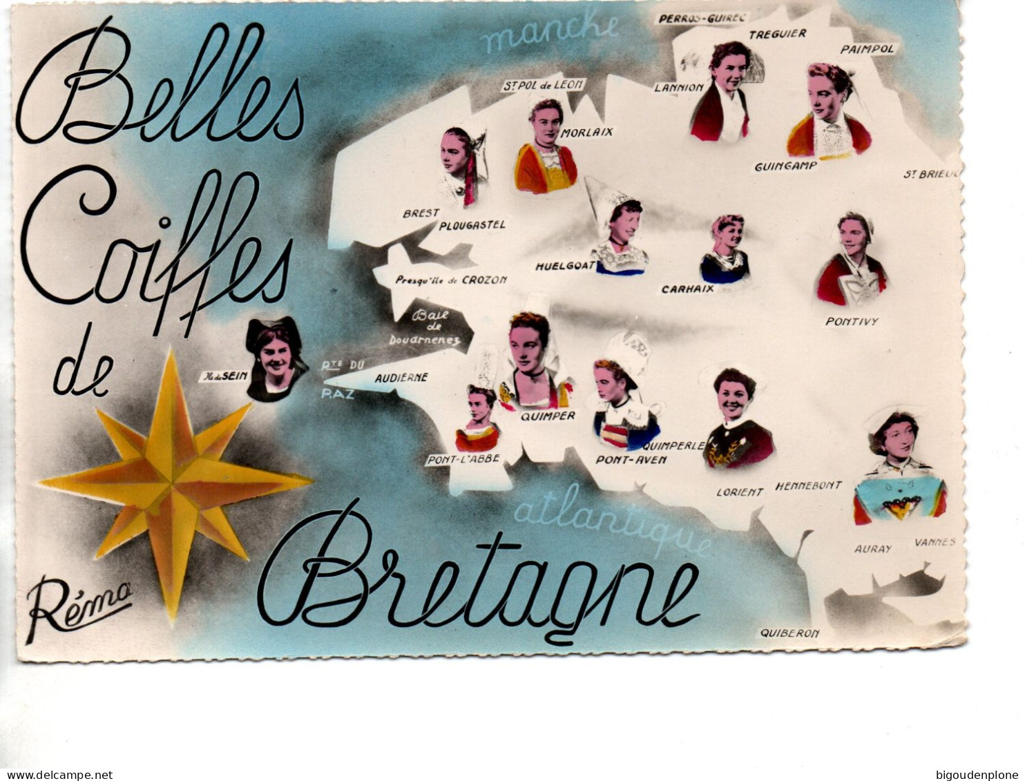 CPSM Belles Coiffes  De Bretagne - Bretagne