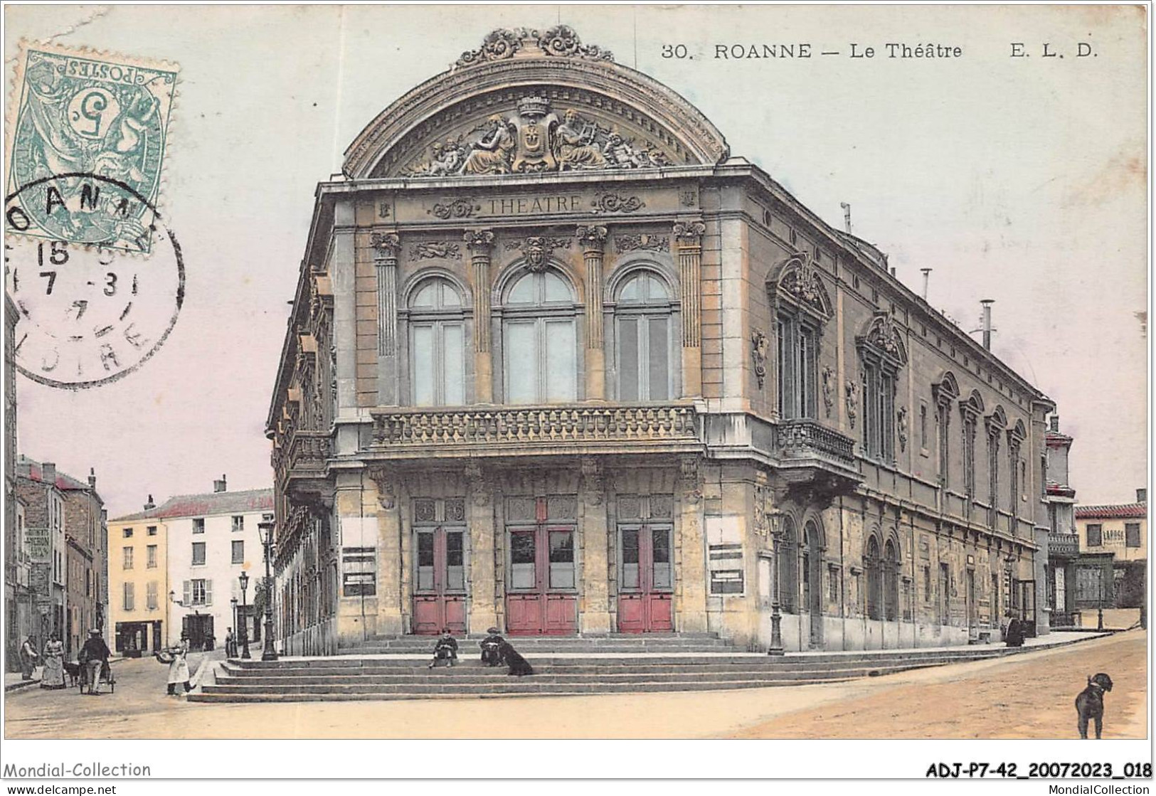 ADJP7-42-0563 - ROANNE - Le Theatre - Roanne