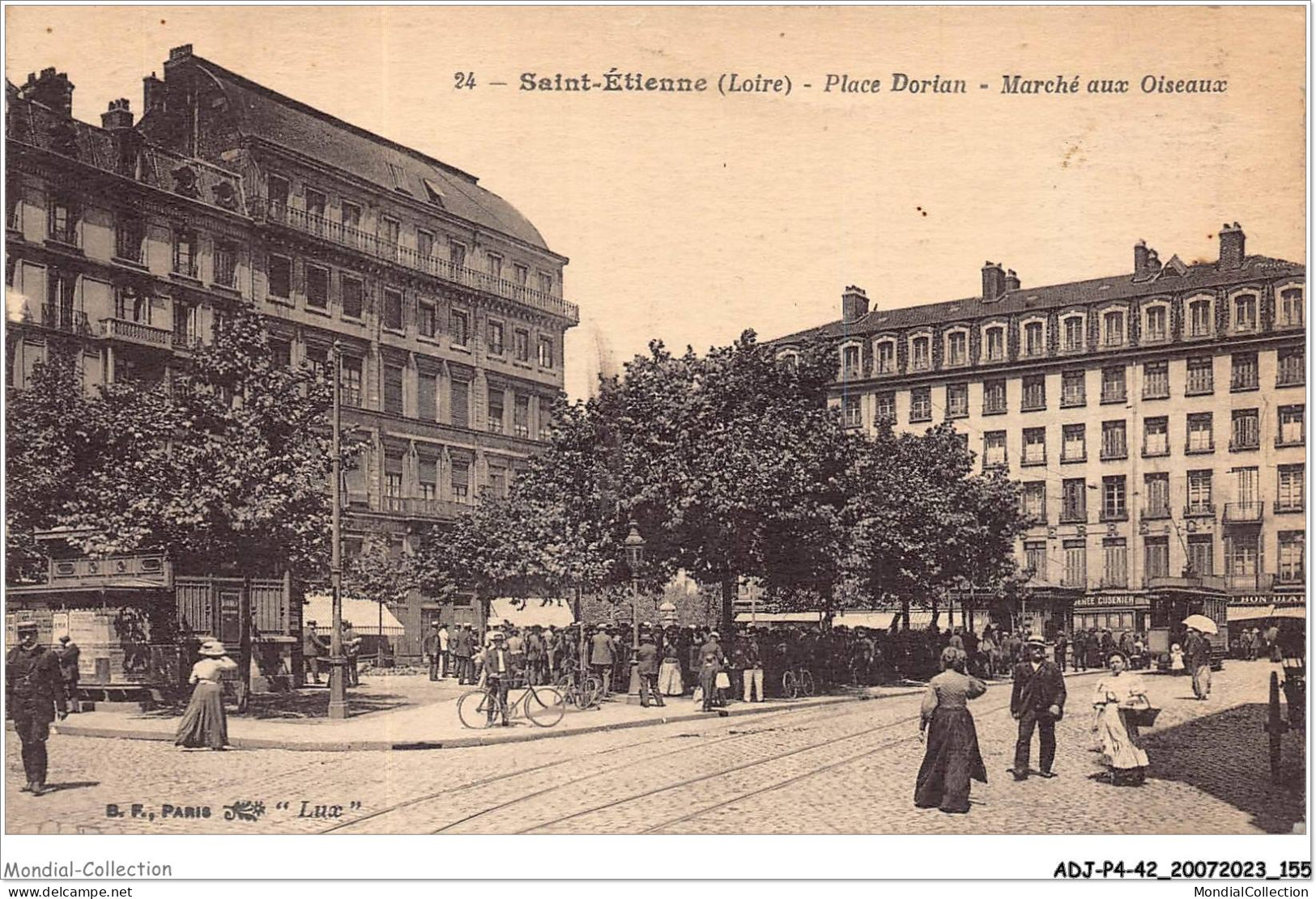 ADJP4-42-0360 - ST-ETIENNE - Place Dorian - Marché Aux Oiseaux - Saint Etienne