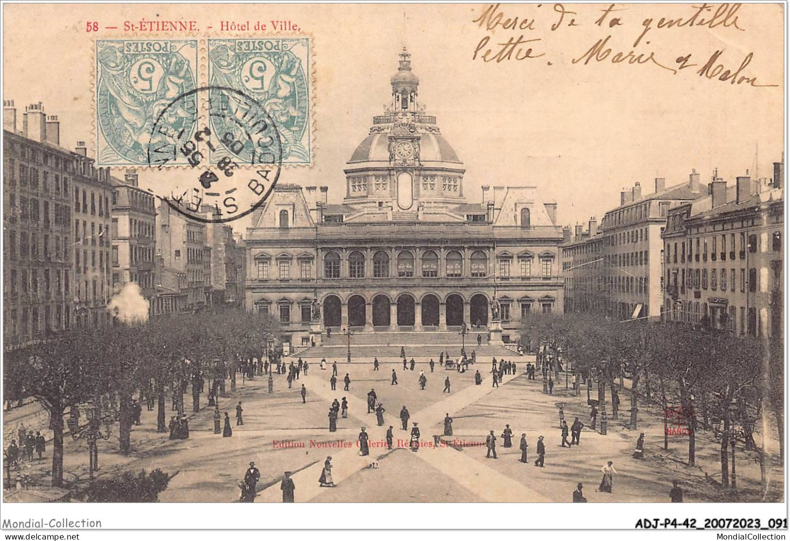 ADJP4-42-0328 - SAINT-ETIENNE - Hotel De Ville - Saint Etienne