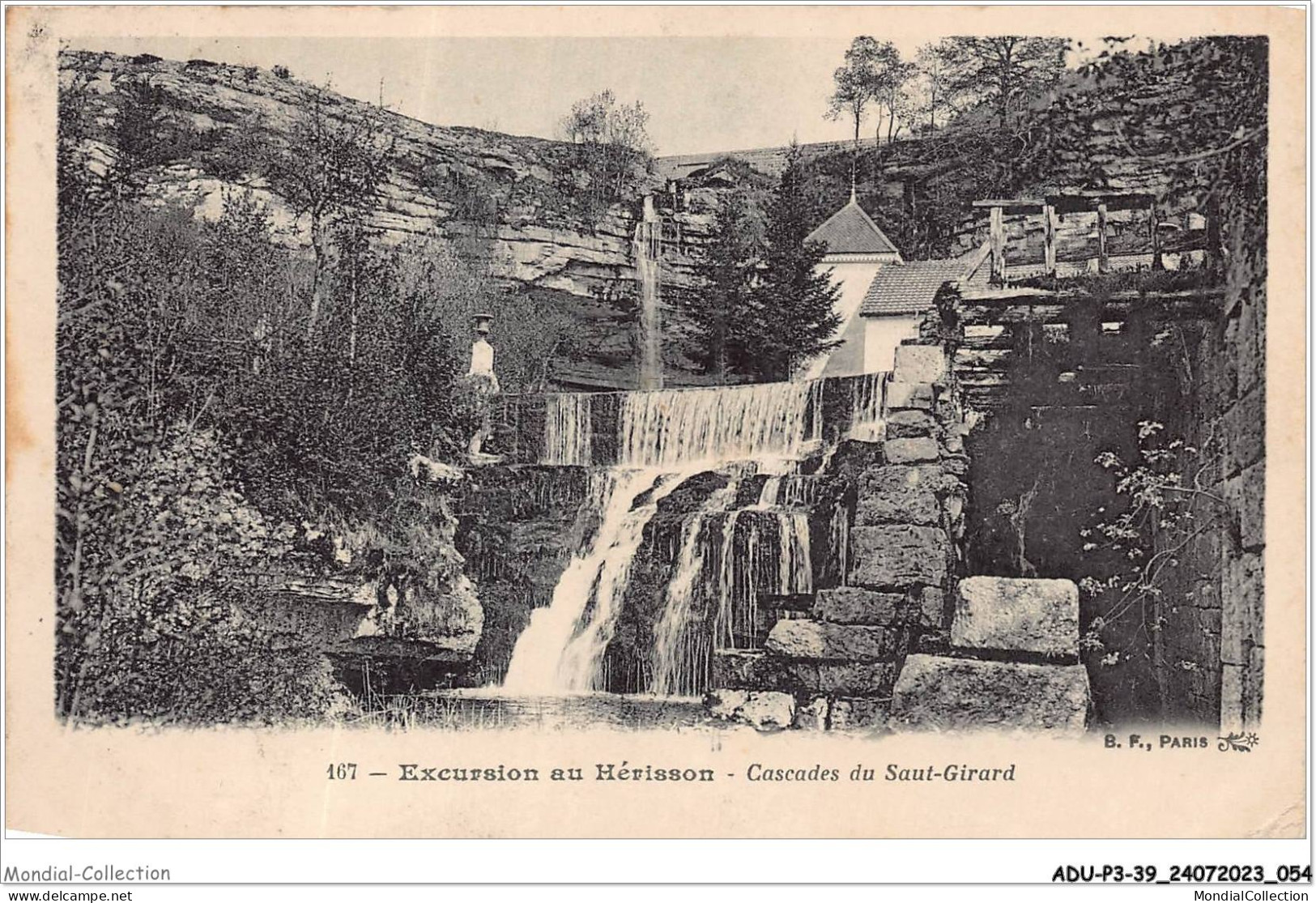 ADUP3-39-0204 - LE HERISSON - La Cascade Du Saut-girard  - Sonstige & Ohne Zuordnung