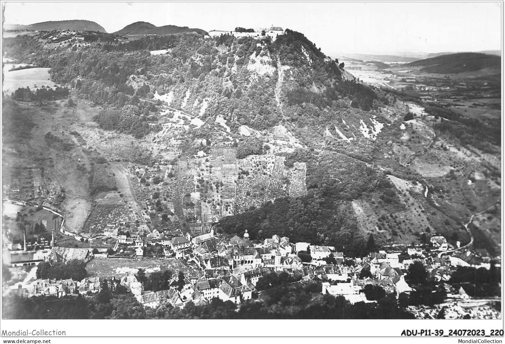 ADUP11-39-1030 - SALINS-LES-BAINS - Vue Générale Et Fort St-andré  - Dole