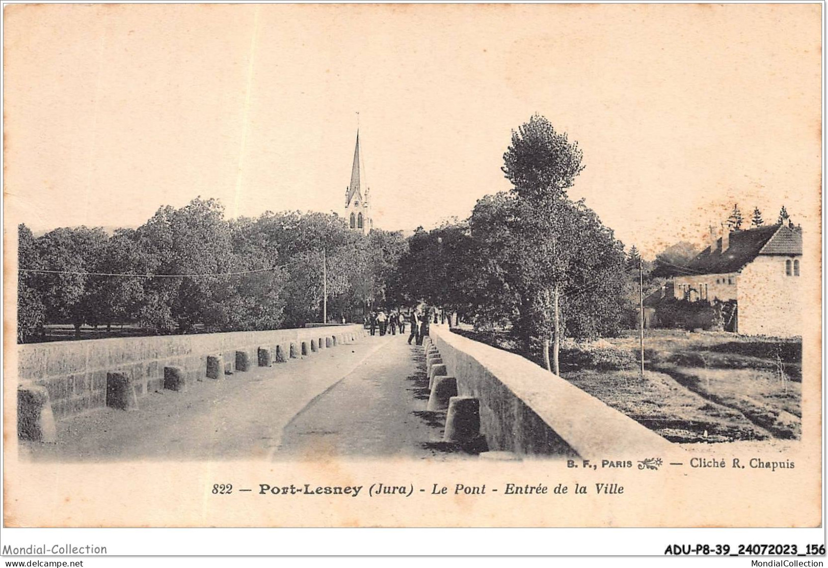 ADUP8-39-0706 - PORT-LESNEY - Le Pont - Entrée De La Ville  - Dole