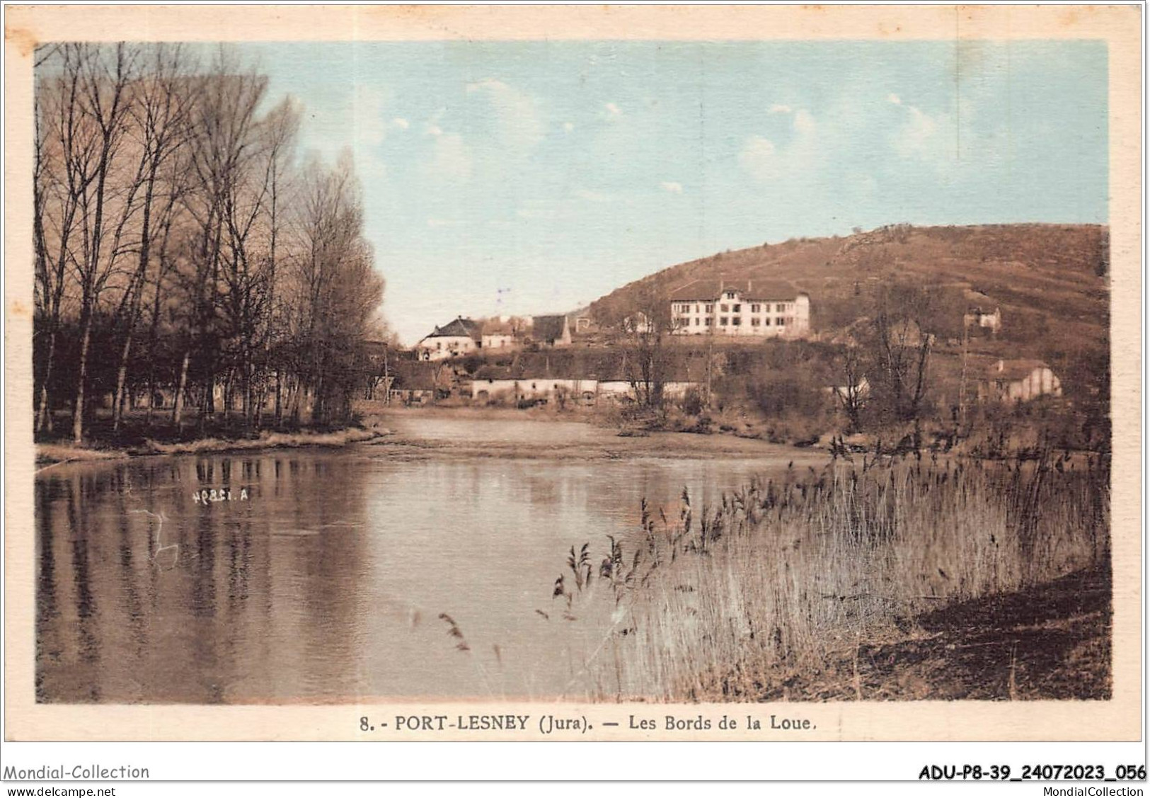 ADUP8-39-0656 - PORT-LESNEY - Les Bords De La Loue  - Dole