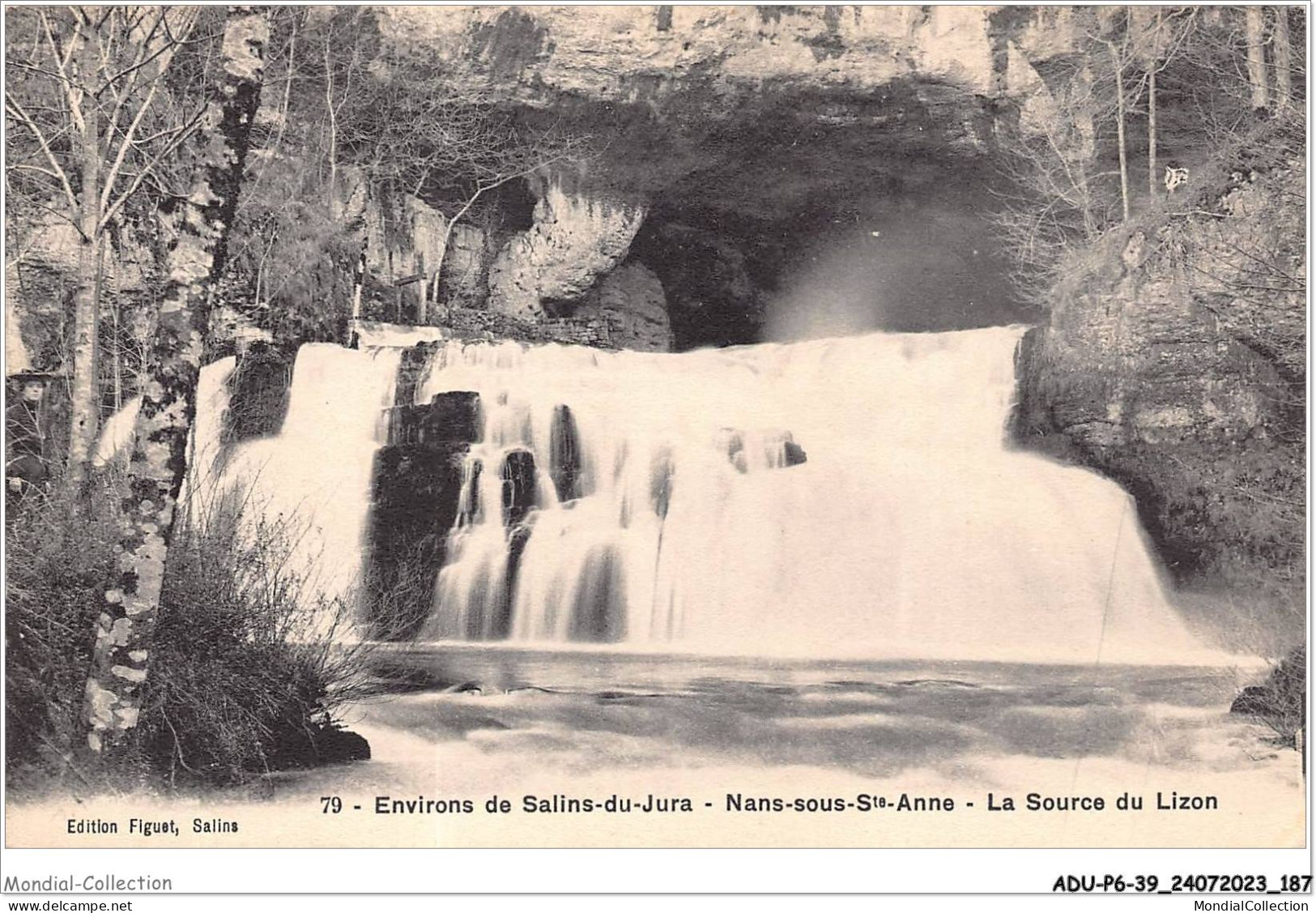 ADUP6-39-0536 - NANS-sous-SAINTE-ANNE - La Source Du Lizon  - Dole