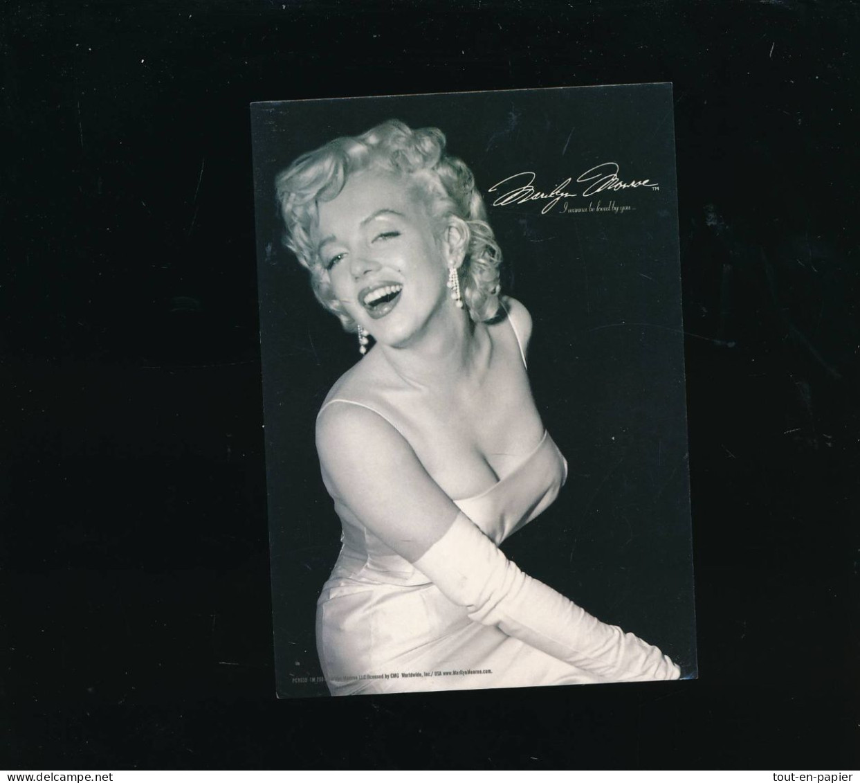CPSM -  Marilyn MONROE  Loved By You - Mujeres Famosas
