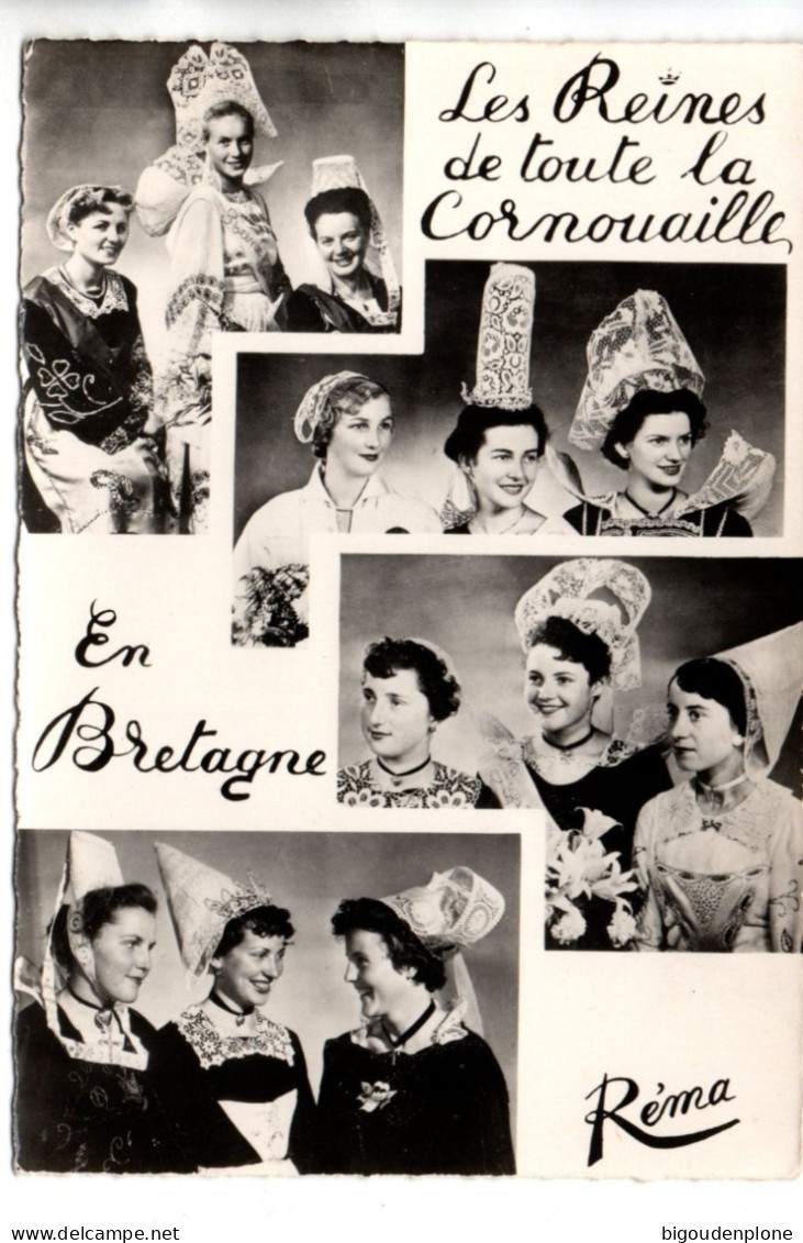 CPSM Les Reines De Toute La Cornouaille En Bretagne - Bretagne