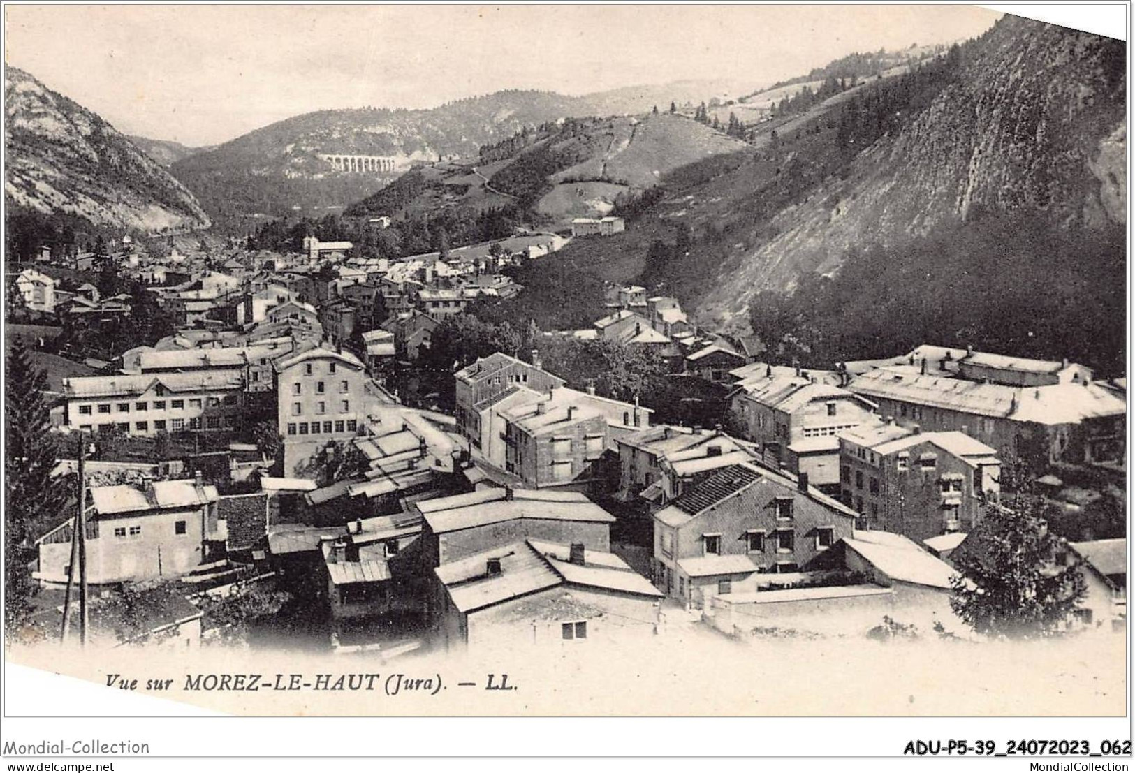 ADUP5-39-0384 - MOREZ - Vue Sur Morez-le-haut  - Morez