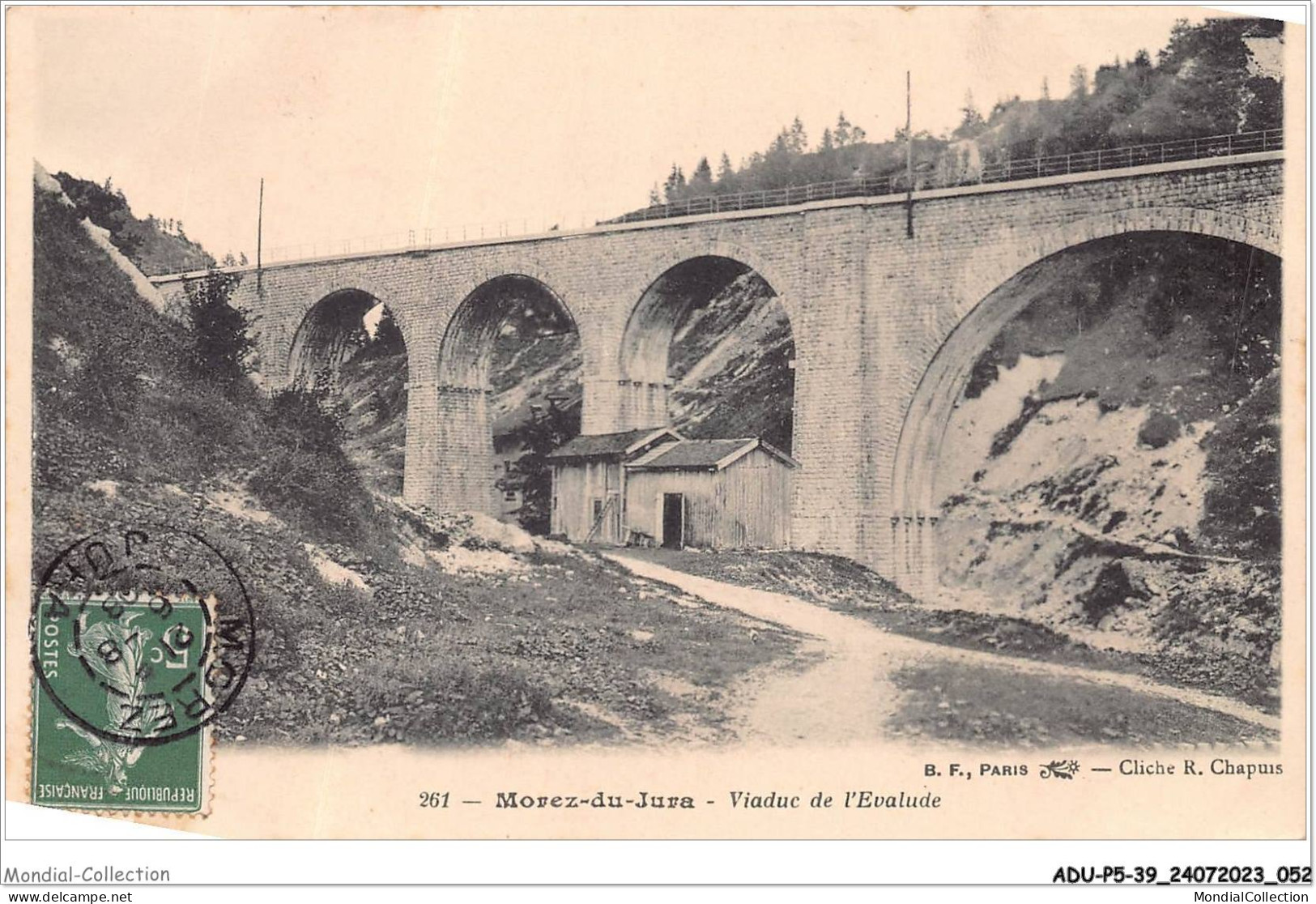 ADUP5-39-0379 - MOREZ - Viaduc De L'evalude  - Morez