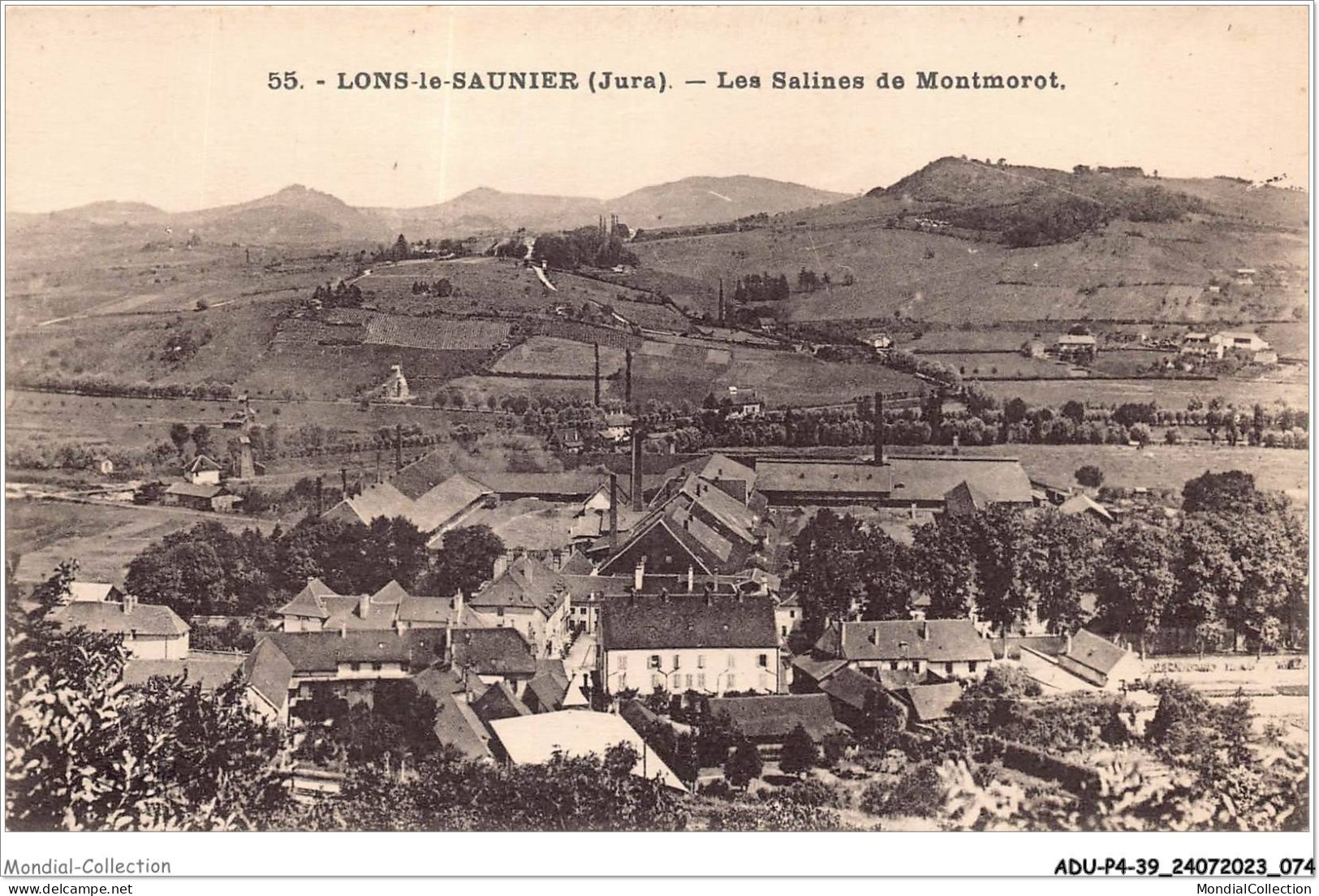 ADUP4-39-0309 - LONS-LE-SAUNIER - Les Salines De Montmorot  - Lons Le Saunier