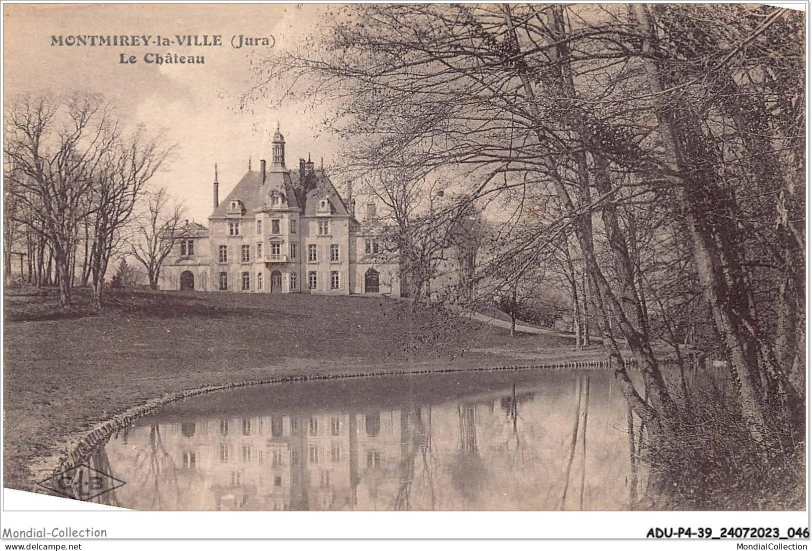 ADUP4-39-0295 - MONTMIREY-LA-VILLE - Le Château  - Dole