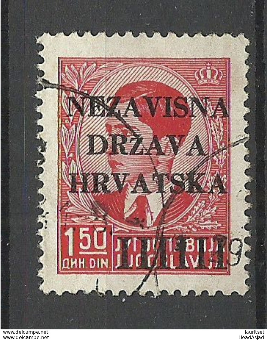 CROATIA Kroatien Hrvatska 1941 Michel 3 O - Croacia