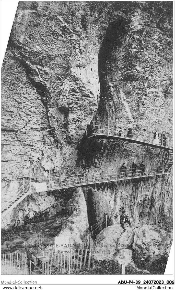 ADUP4-39-0275 - LONS-LE-SAUNIER-LES-BAINS - Entrée Des Grottes  - Lons Le Saunier