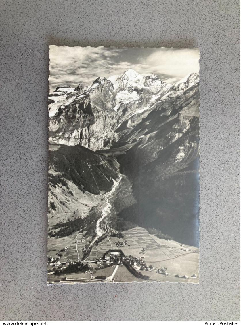 Kandersteg Und Blumlisalp Carte Postale Postcard - Kandersteg