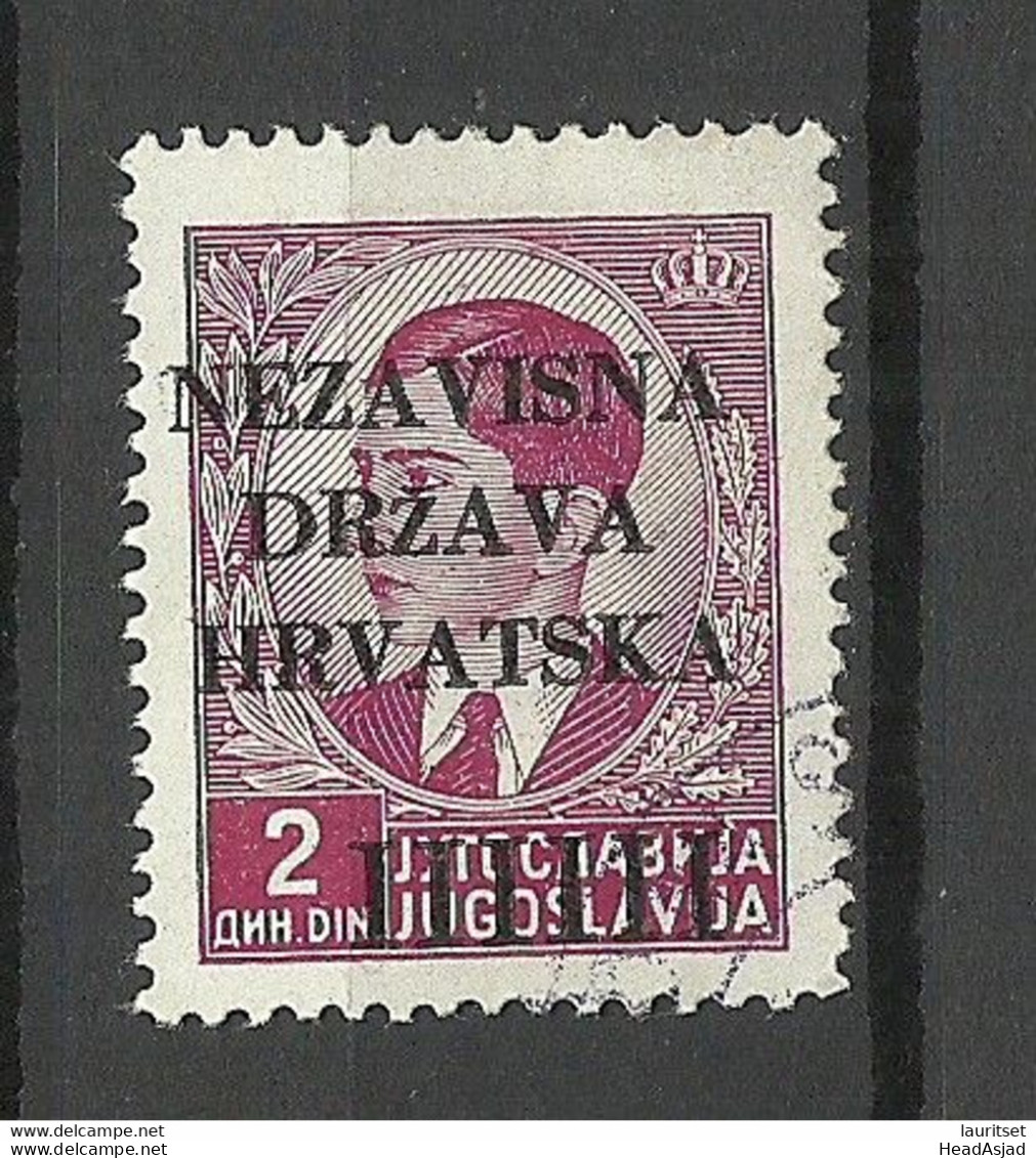 CROATIA Kroatien Hrvatska 19421 Michel 4 O - Croatie