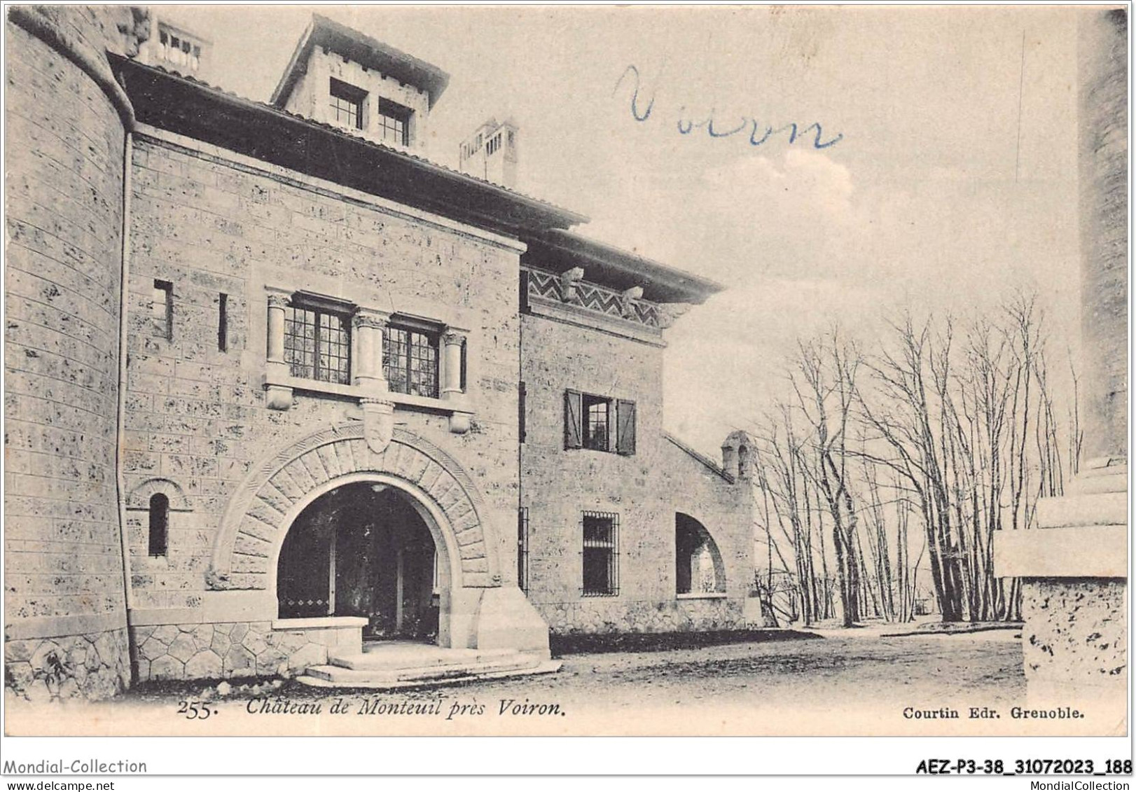 AEZP3-38-0286 - Chateau De Monteuil Pres Voiron - Voiron