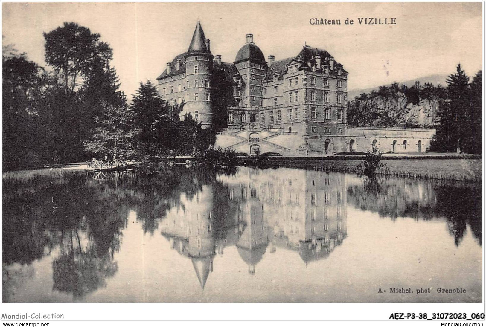 AEZP3-38-0222 - Chateau De VIZILLE  - Vizille