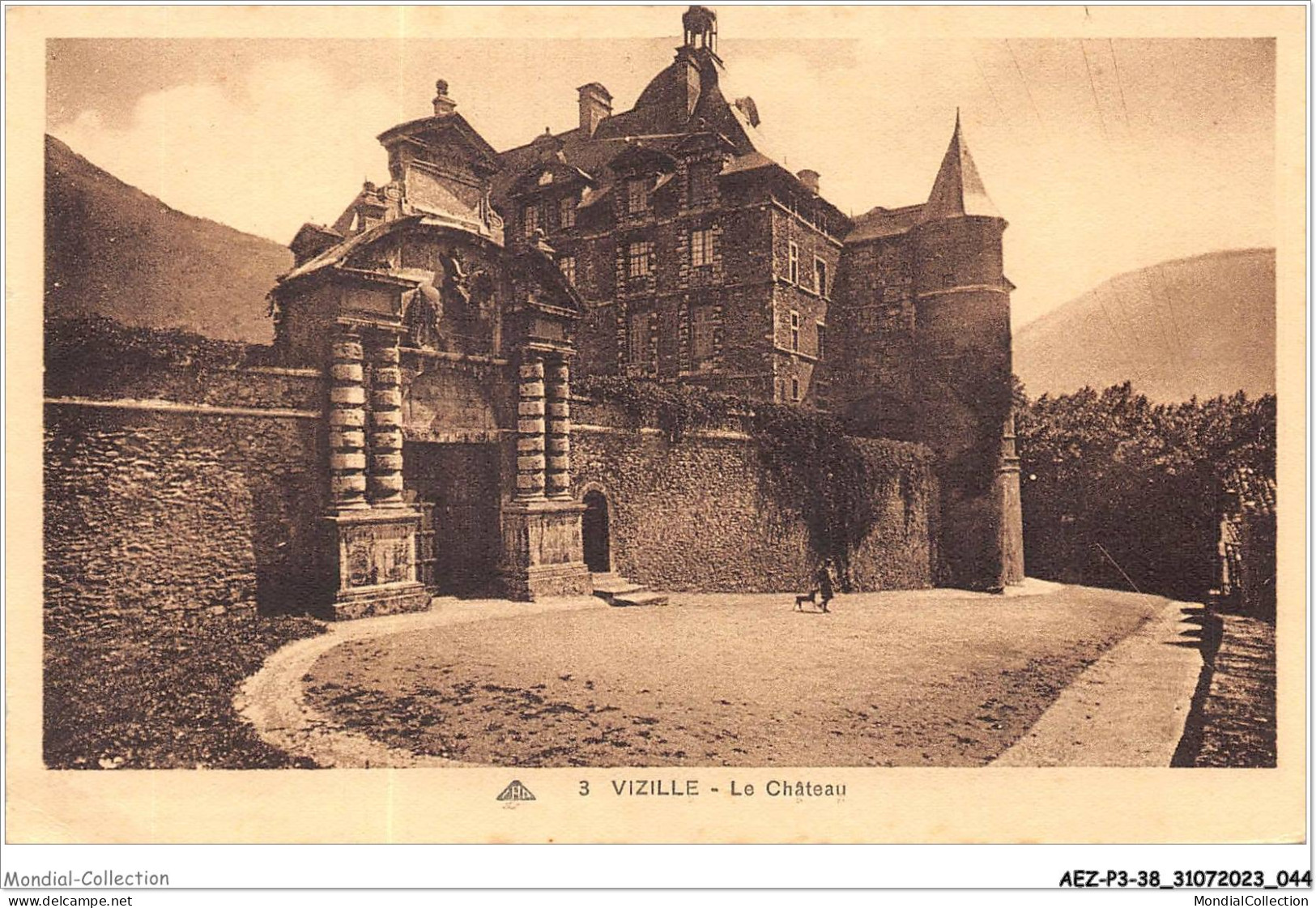 AEZP3-38-0214 - VIZILLE - Le Chateau - Vizille