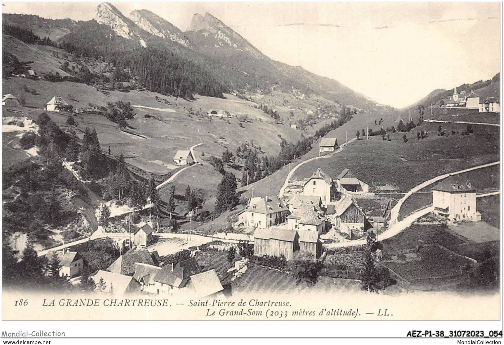 AEZP1-38-0028 - LA GRANDE CHARTREUSE - Saint-Pierre De Chartreuse - Le Grand-Som - Chartreuse