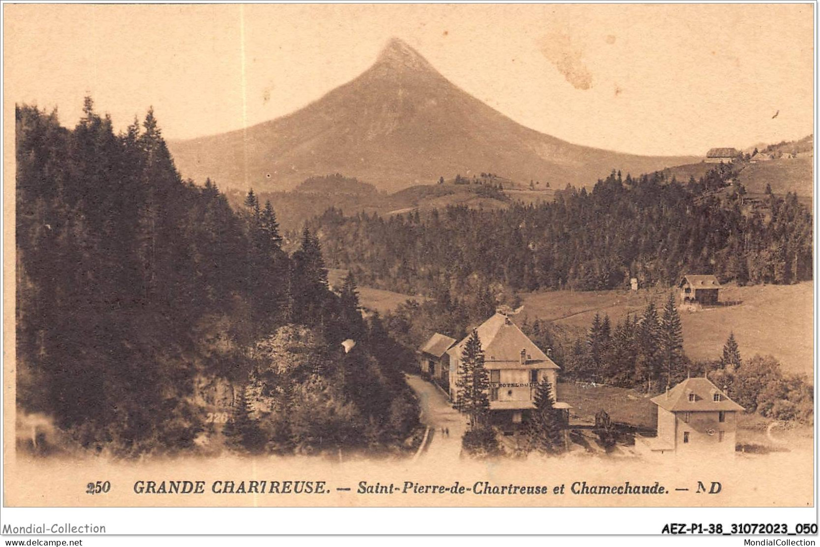 AEZP1-38-0026 - GRANDE CHARTREUSE - Saint-Pierre-de-chartreuse Et Chamechaude - Chartreuse