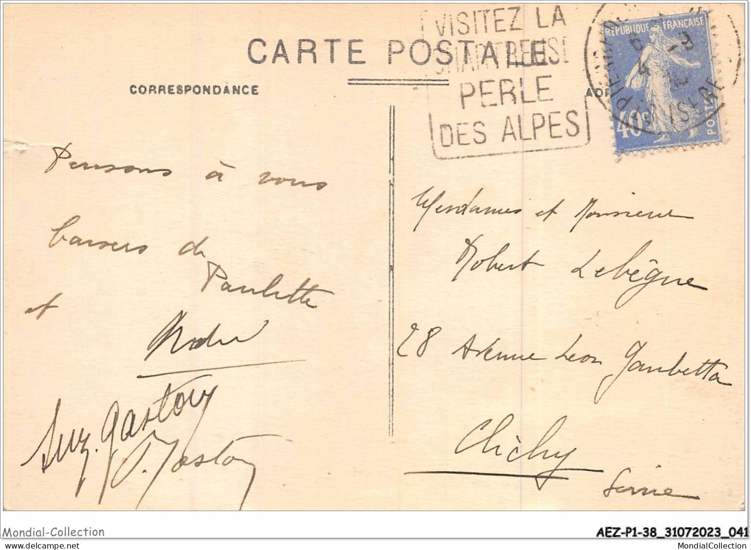 AEZP1-38-0021 - DAUPHINE - SAINT-PIERRE-DE-CHARTREUSE - Vue Generale - Chartreuse